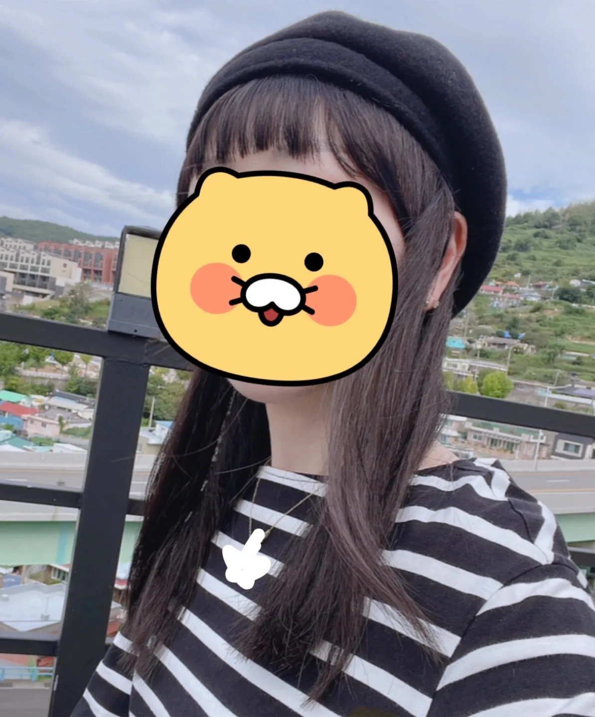 가발나라 인모 100% 모자가발