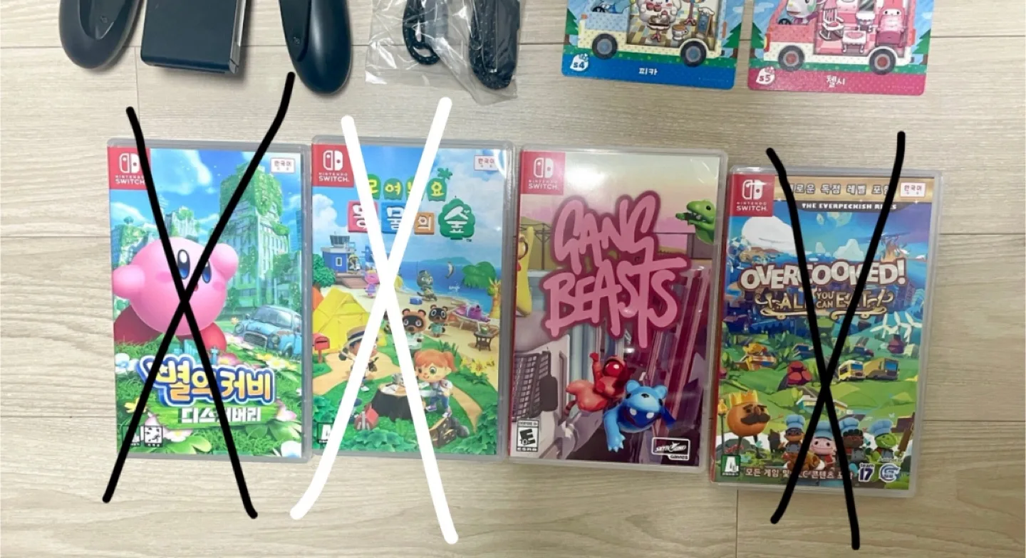 닌텐도 스위치 게임팩 (갱비스트)