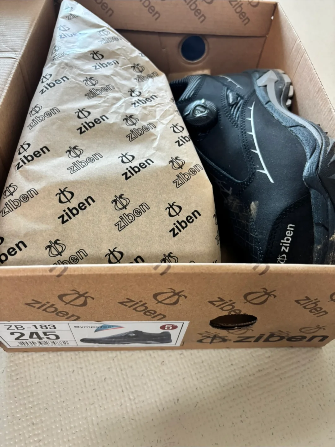 지벤 안전화 245 중고