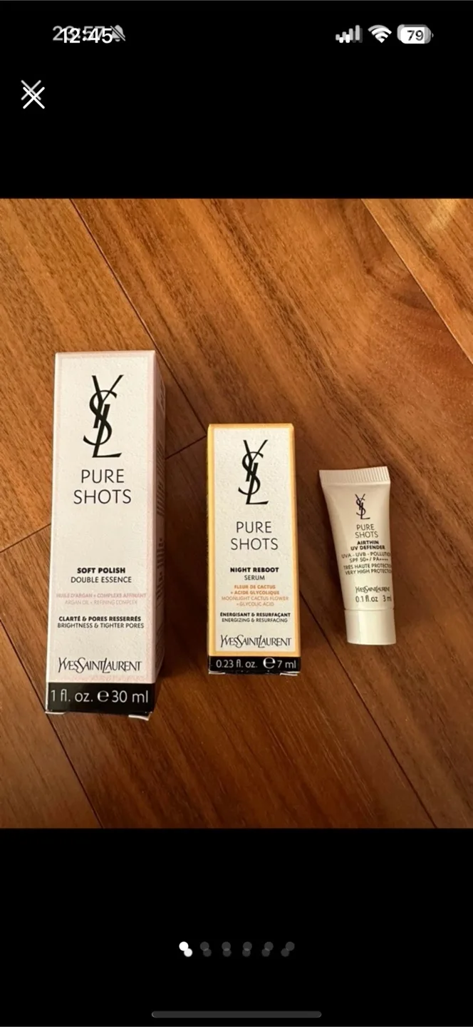 입생로랑 (에센스,세럼,선크림,파우치)일괄