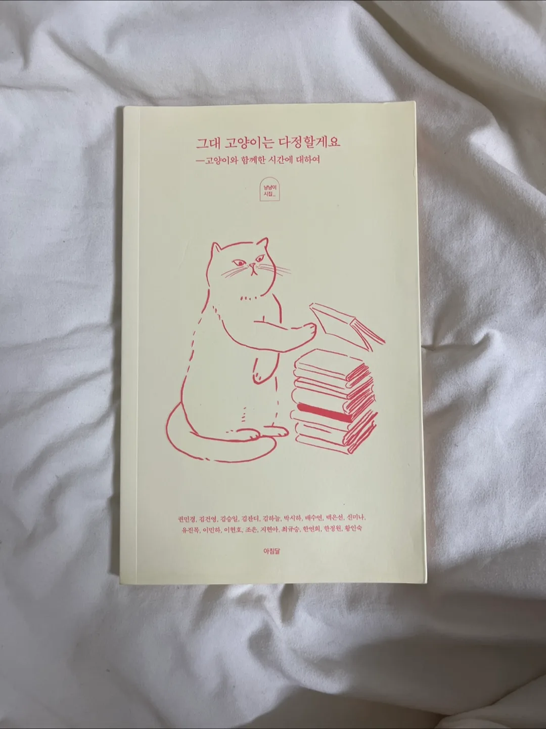 (냥냥이 시집) 그대 고양이는 다정할게요 / 중고도서판매