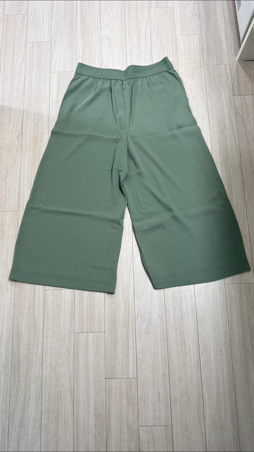 미사용)여성 폴리 와이드 팬츠 55사이즈