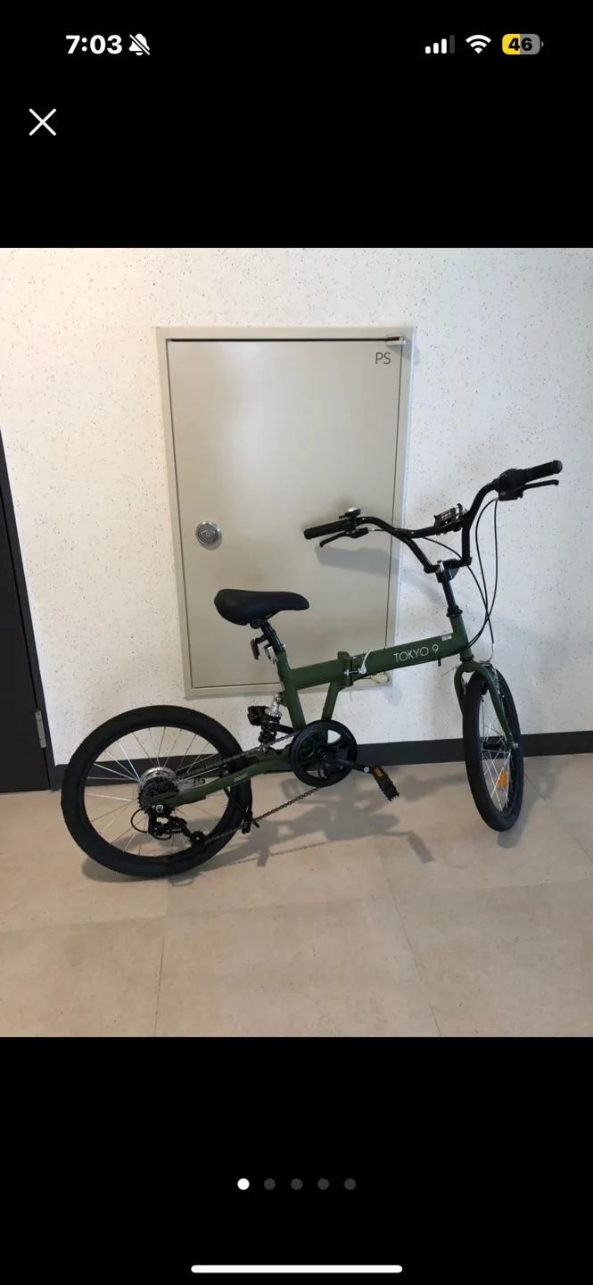 도쿄나인 접이식 크로우 미니벨로 자전거