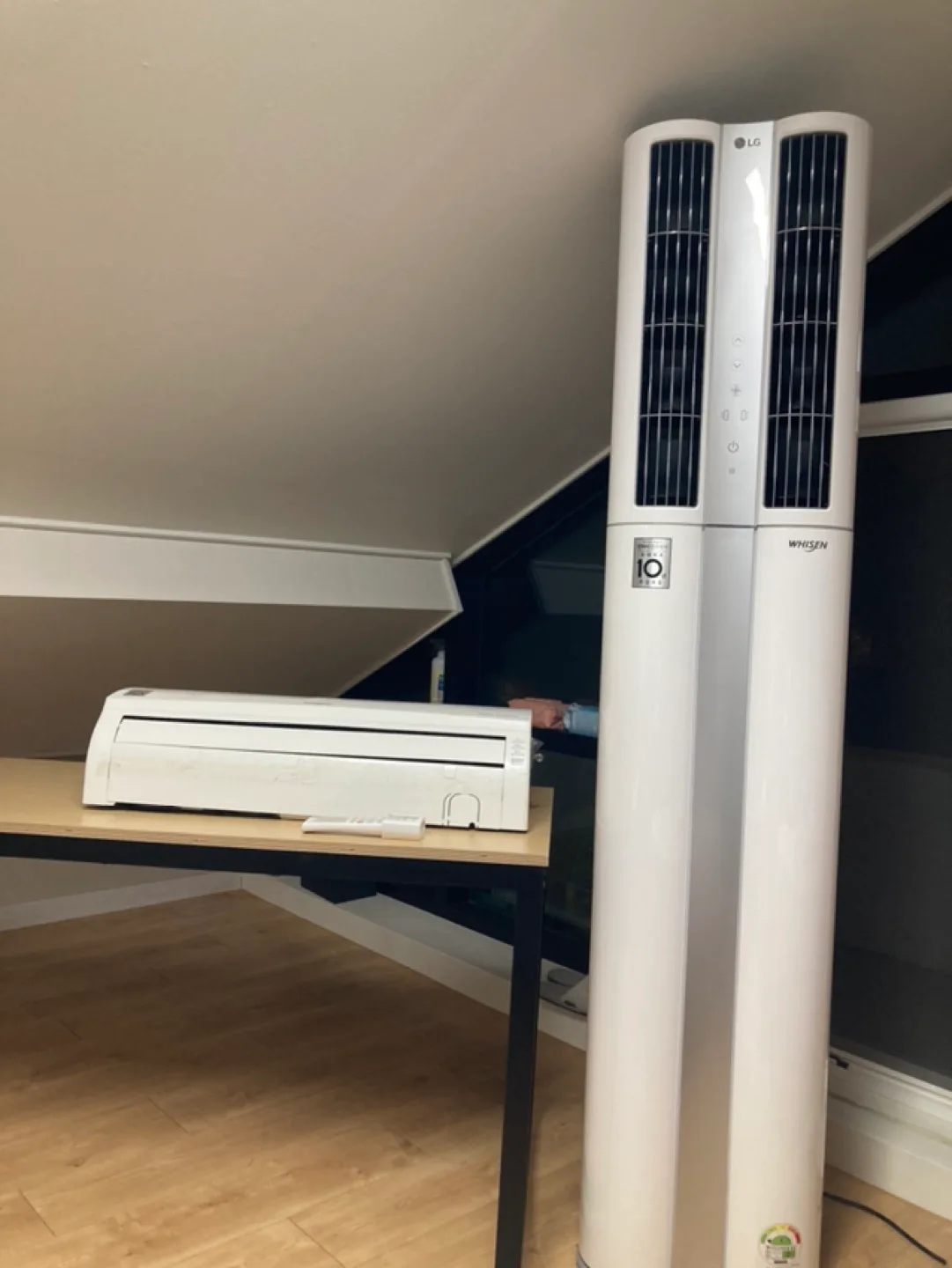 LG 휘센 에어컨 FNQ181DT1W 2in1