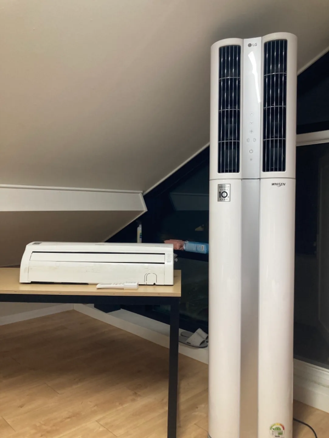 LG 휘센 에어컨 FNQ181DT1W 2in1