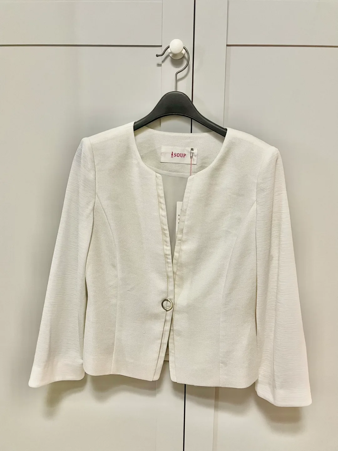 [새제품] Soup 화이트 재킷