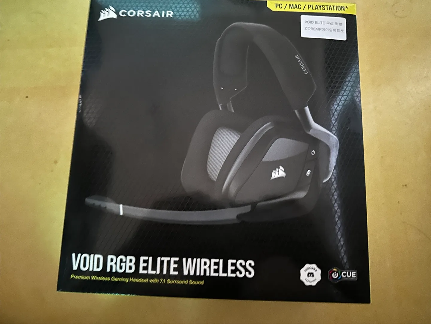 커세어 VOID RGB ELITE 헤드셋