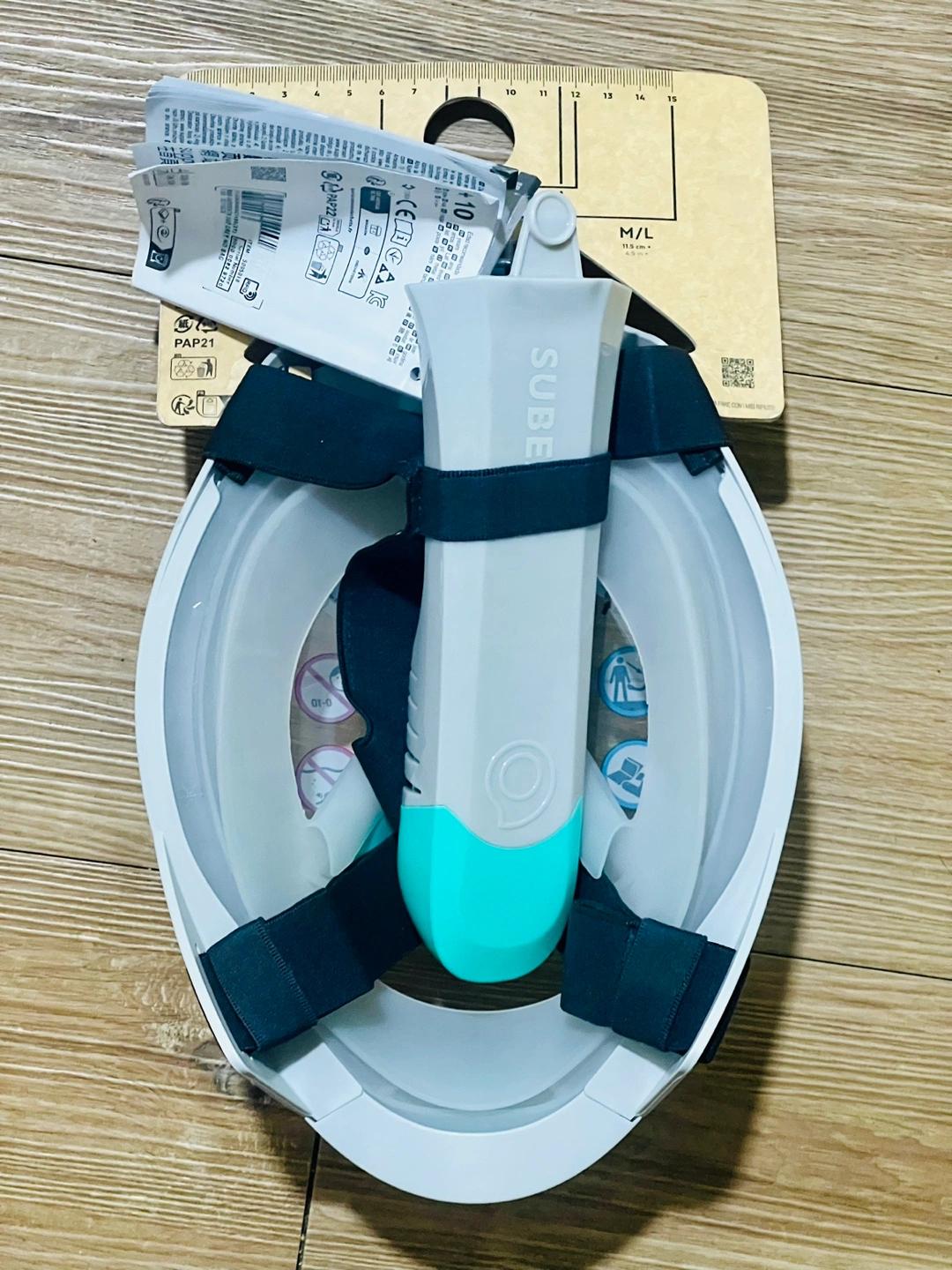 데카트론 이지브레스 스노클링 마스크 | 스포츠/레저 | 당근 중고거래