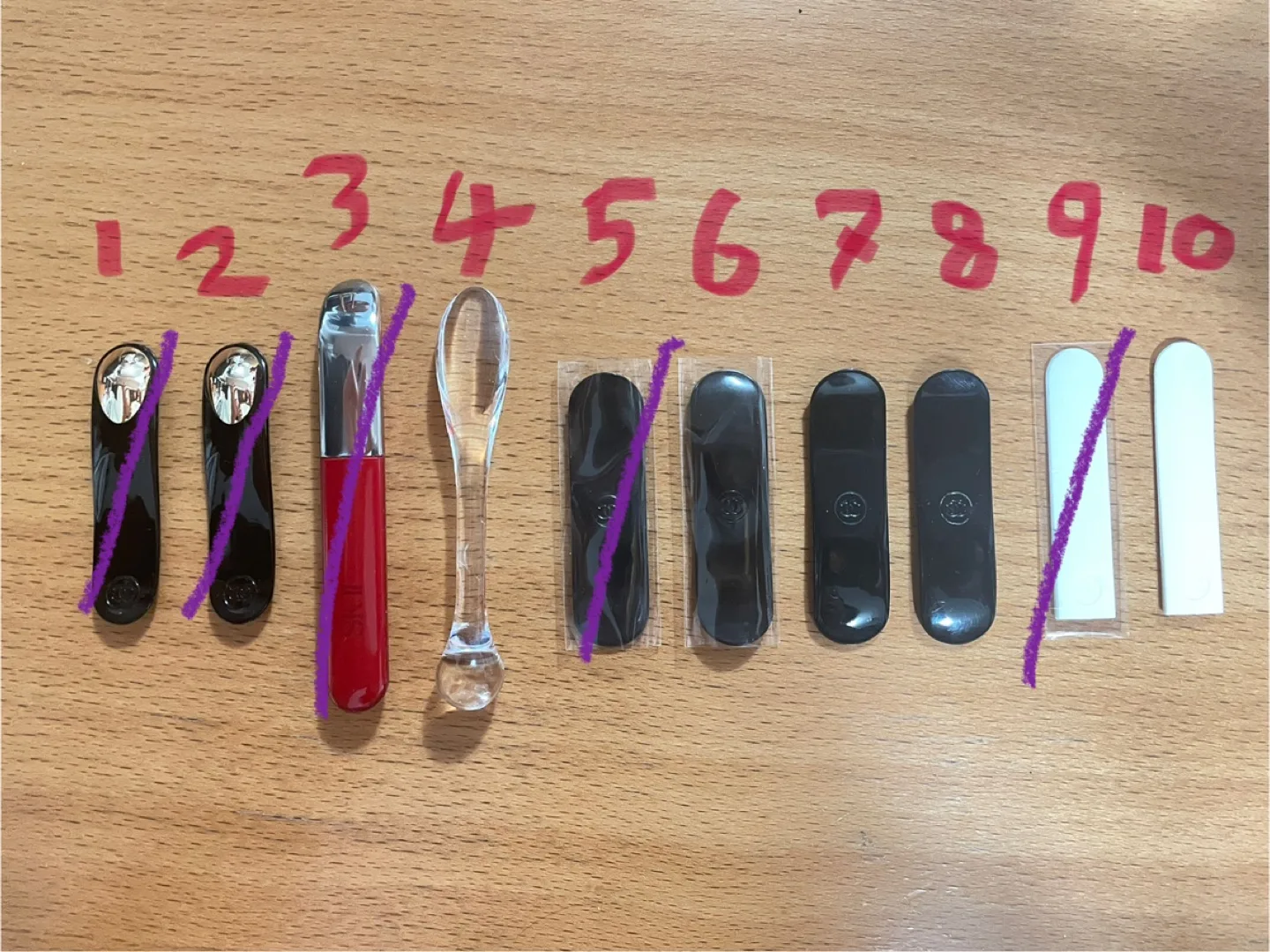 CHANEL 샤넬 기초화장품 스파츌라