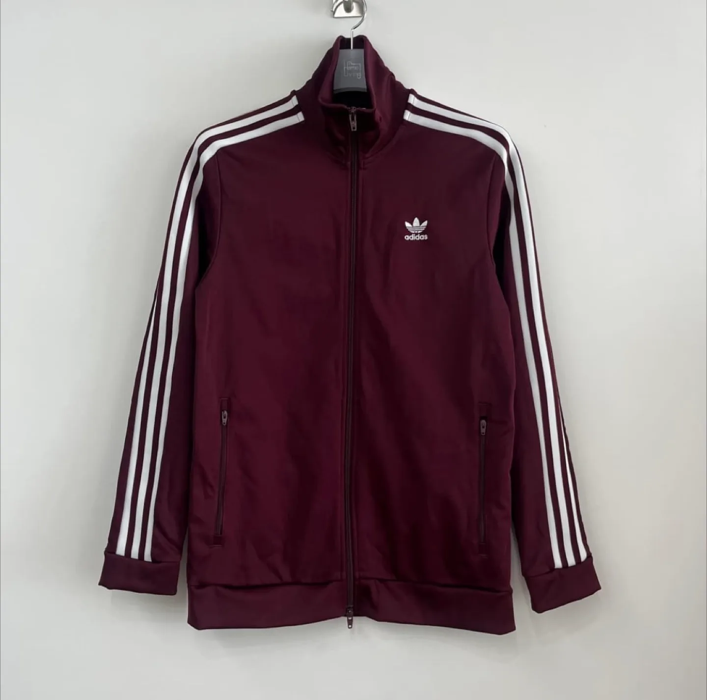 아디다스 베켄바우어 버건디 트랙탑 져지