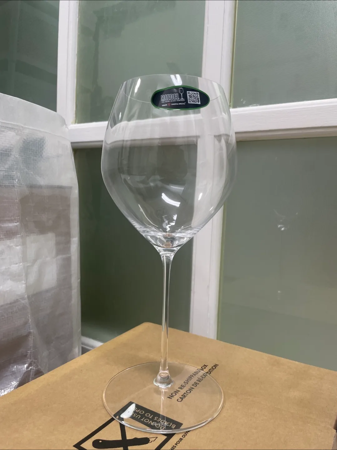 리델 퍼포먼스 샤르도네 와인잔 새상품