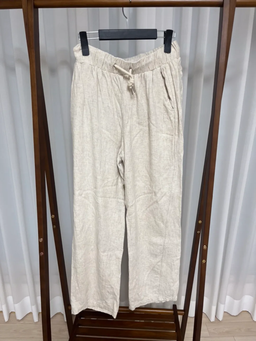 남성 와이드 린넨 바지 팔아요 ~ ~ 여름용