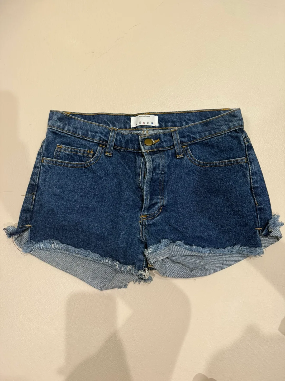 아메리칸어패럴 데님 쇼츠  S