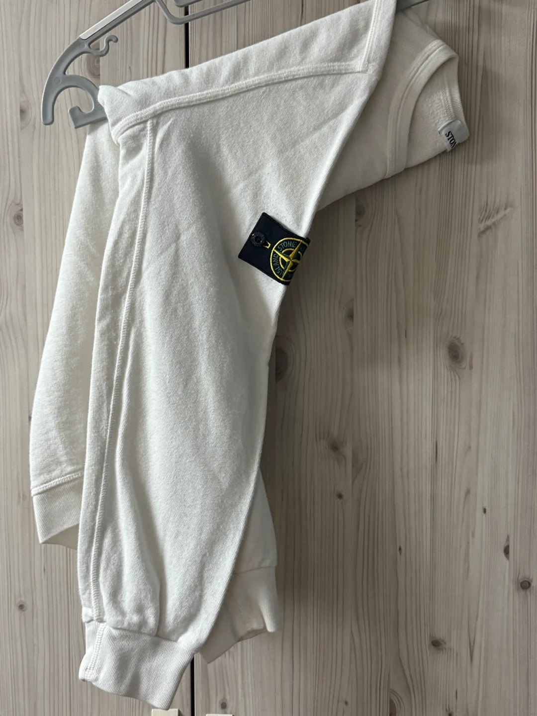 스톤아일랜드 흰색 맨투맨 M