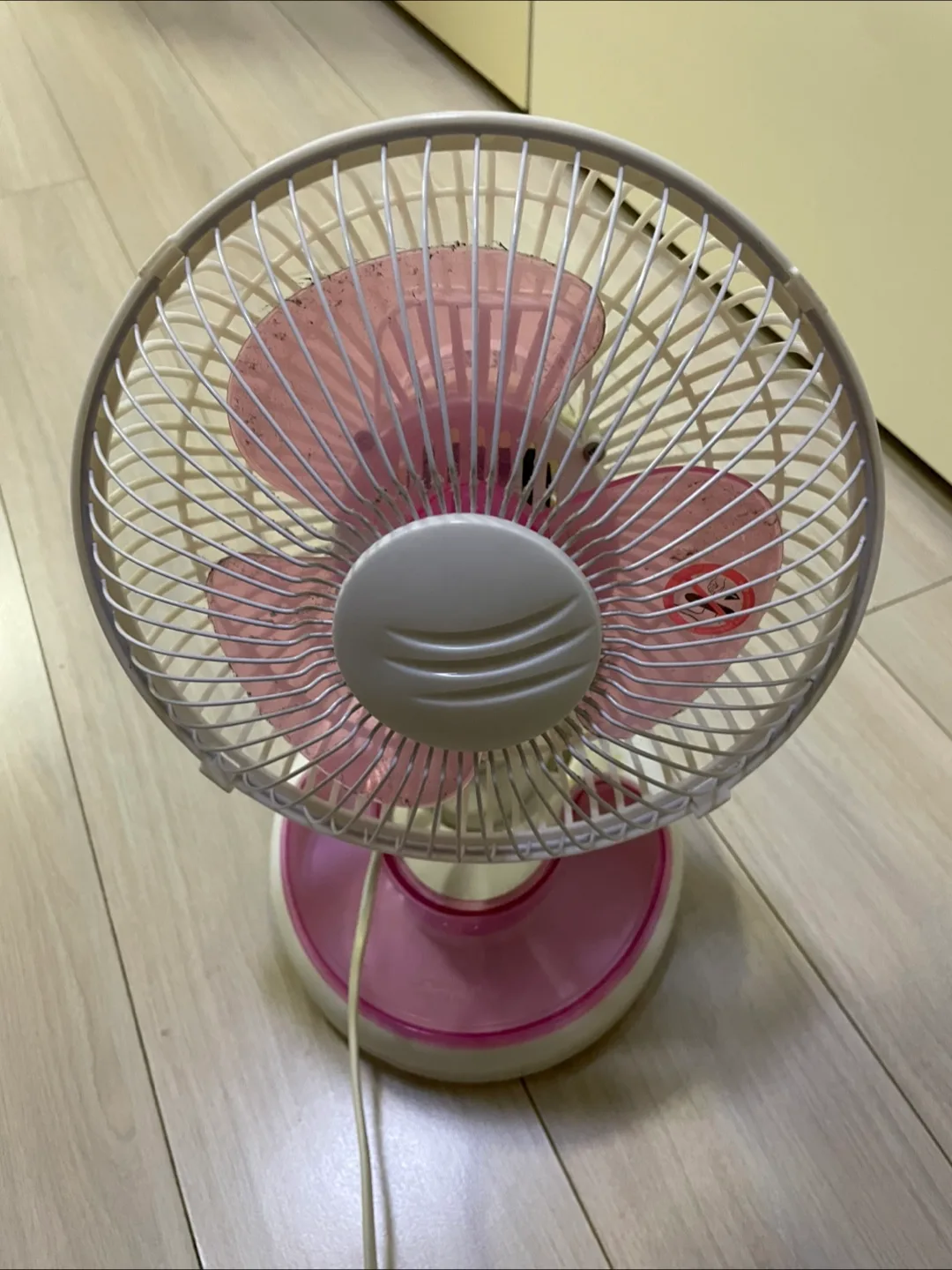 유니맥스 미니 탁상용 선풍기 핑크