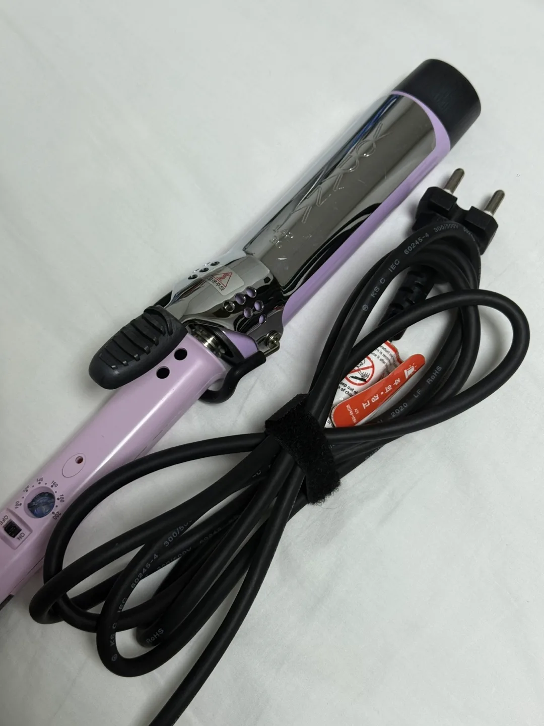 보다나 글램웨이브 봉고데기 36mm 바이올렛 중고 고데기 판매