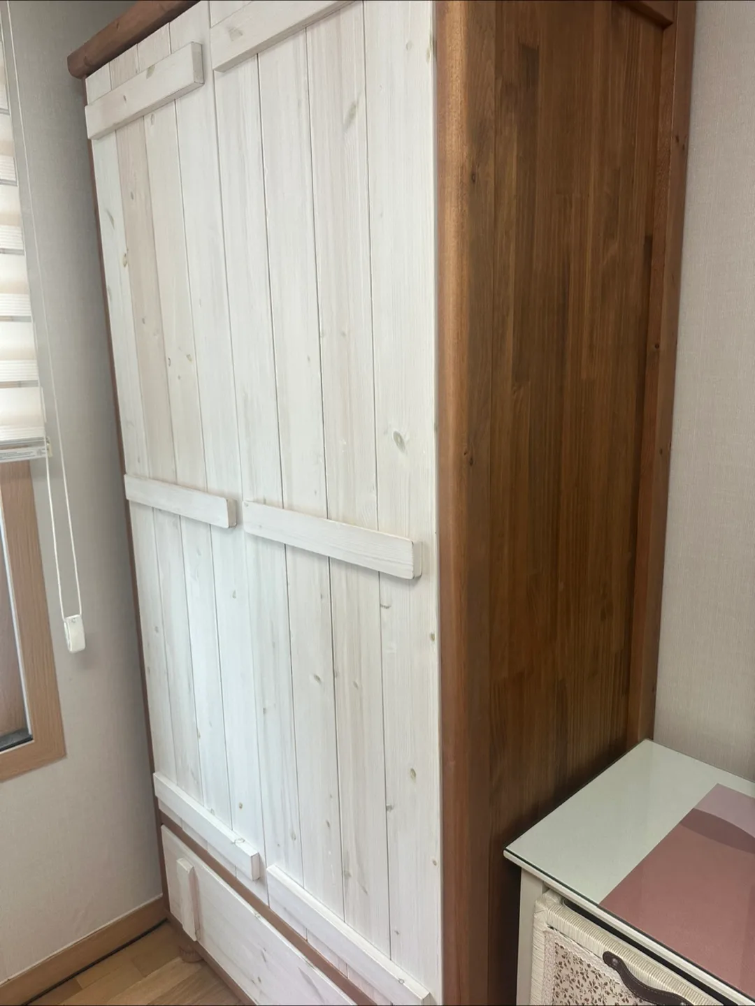 원목 옷장 중고