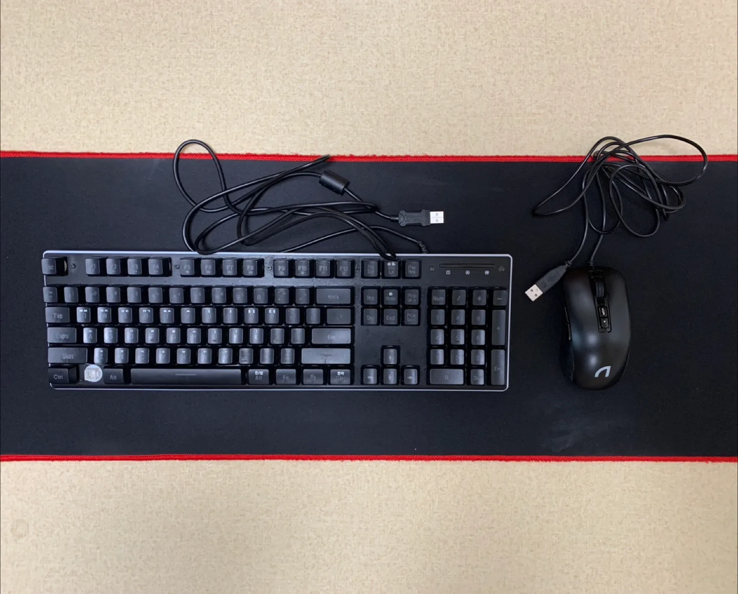 중고 키보드 마우스 장패드 2세트 일괄