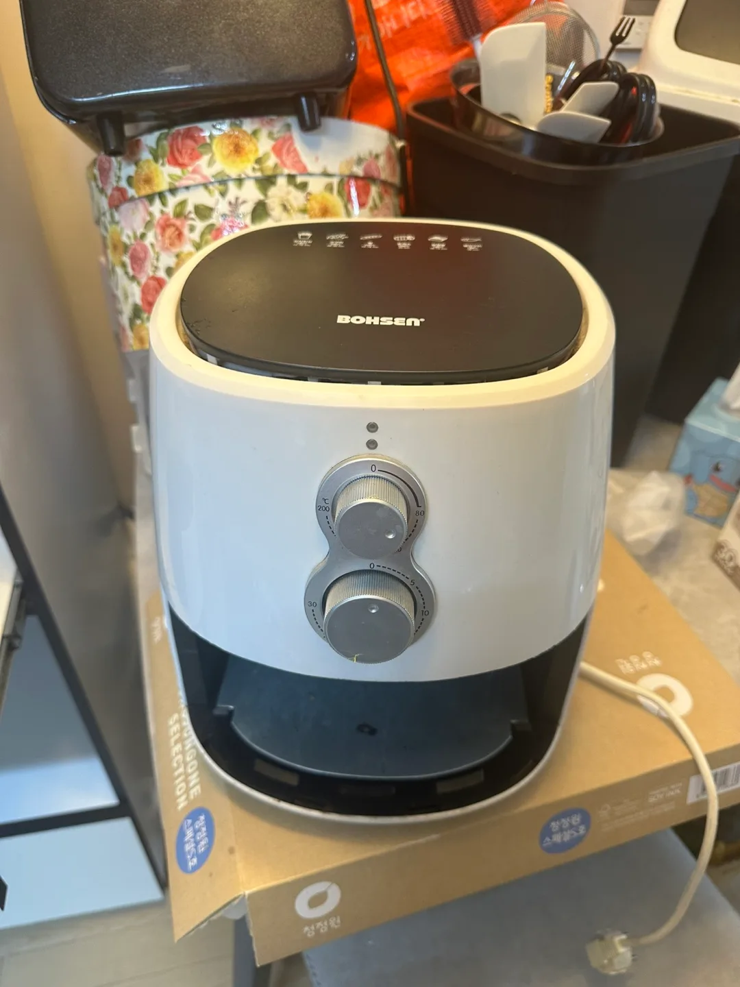 BOHSEN 에어프라이어 중고