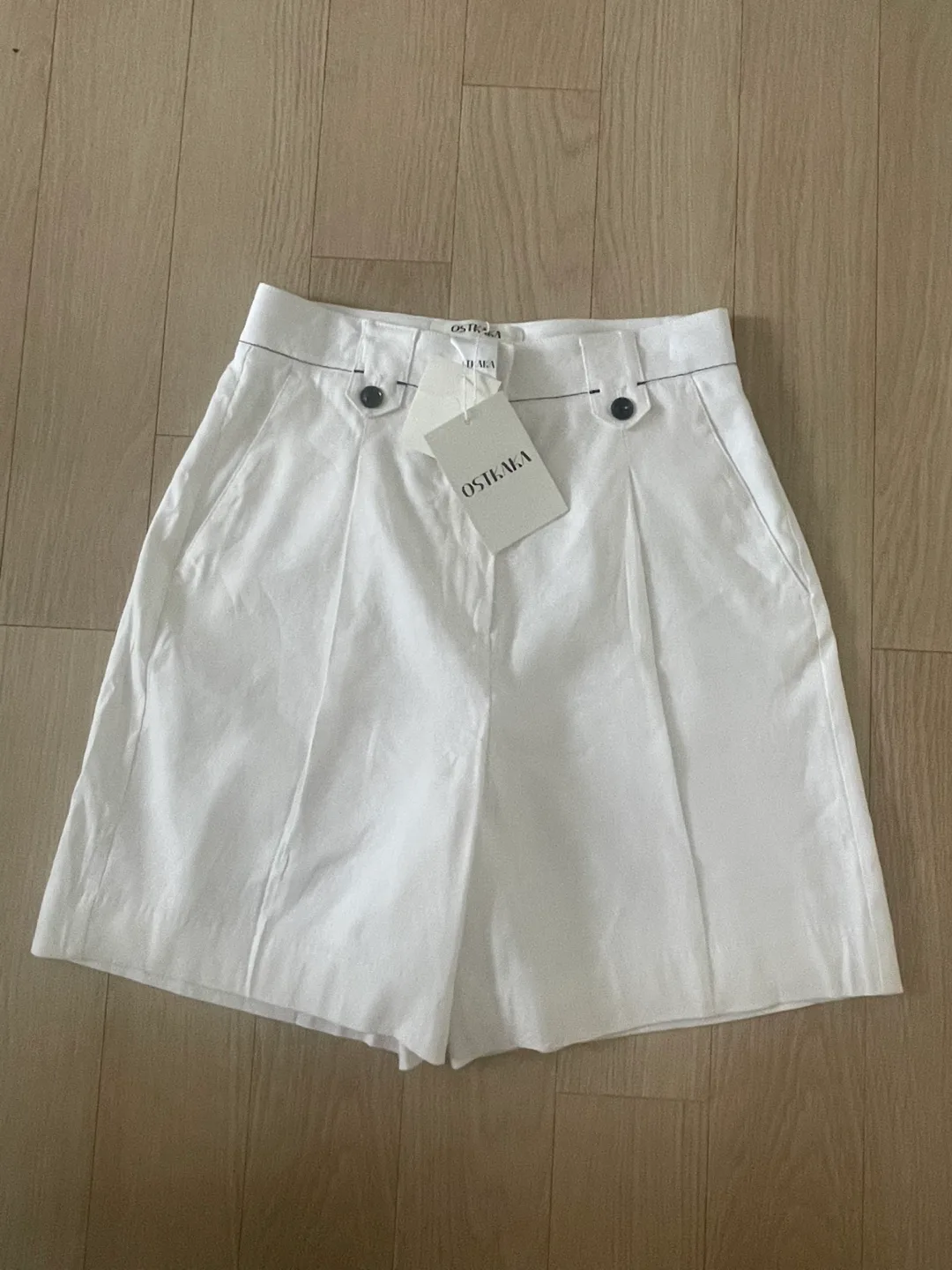 오스트카카 여성 린넨 반바지 S 새상품 (택달림)