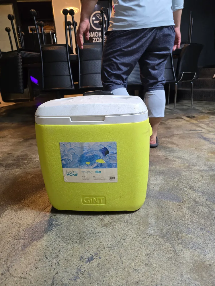 바퀴달린 캐리어형 아이스박스