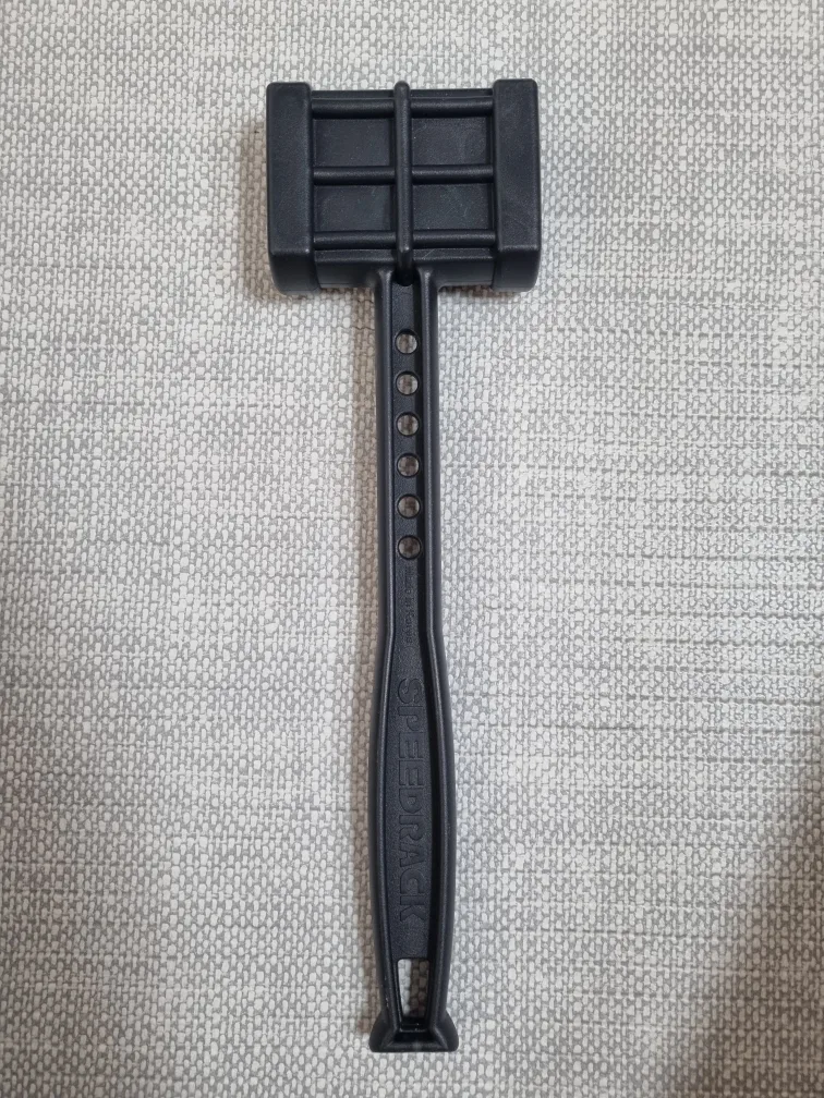 중고 스피드랙 플라스틱 망치 판매합니다