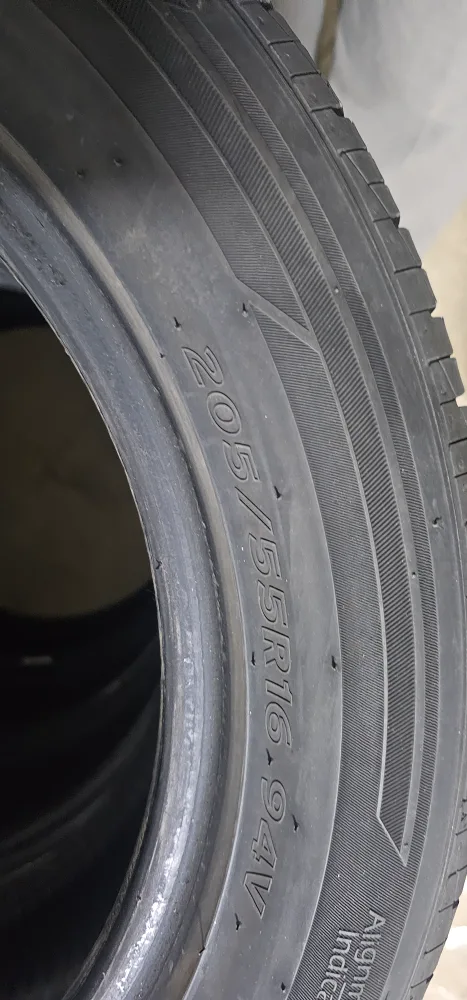 중고 타이어 205/55R16