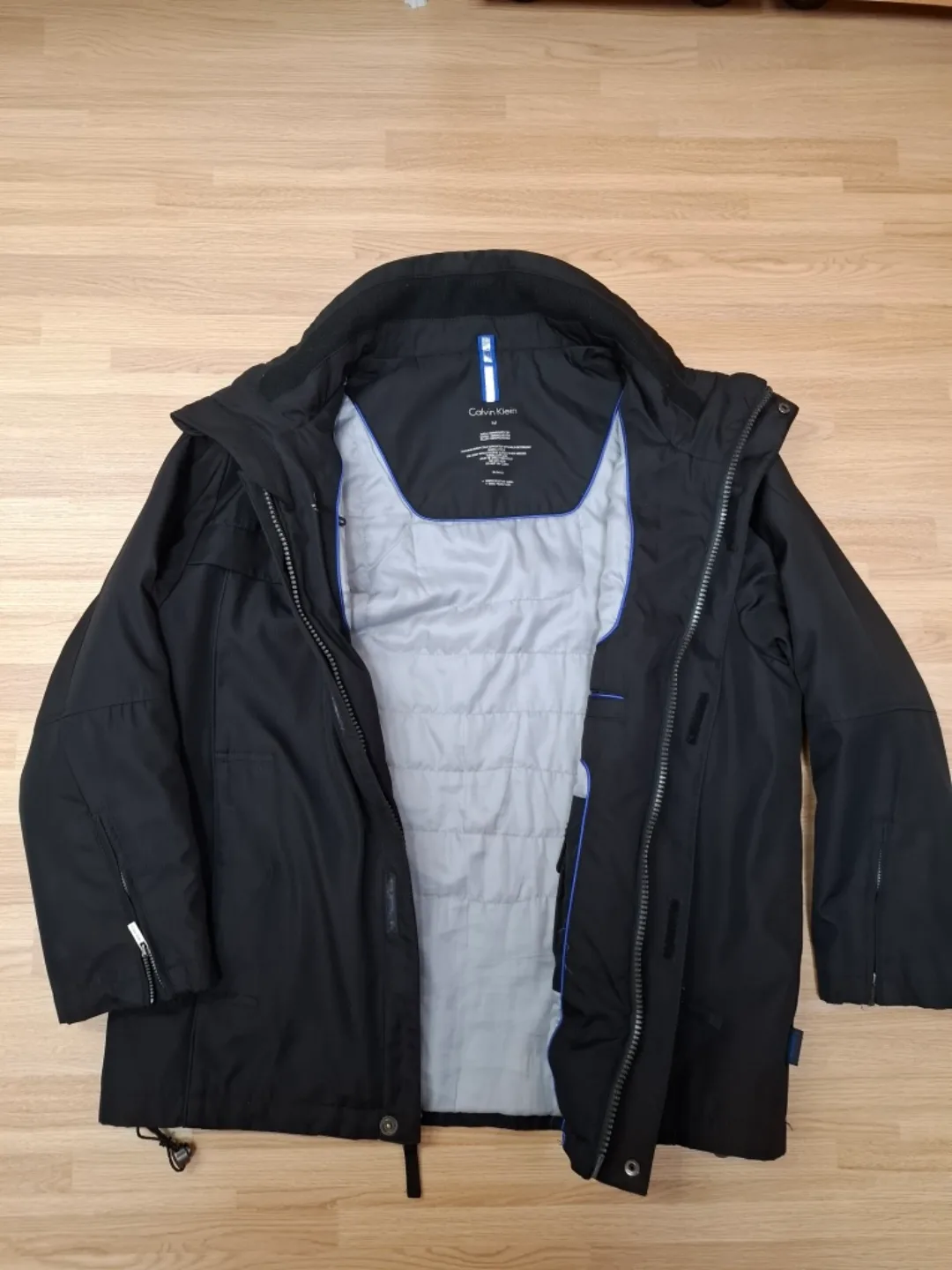 캘빈클라인 패딩점퍼