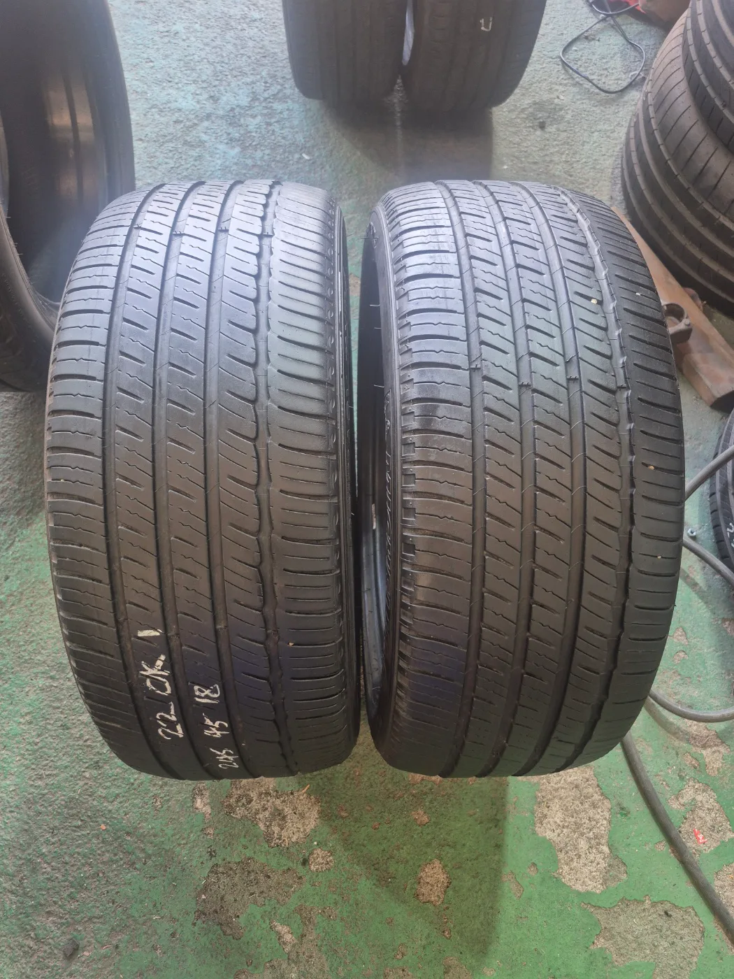 245 45 18 미쉐린 프라이머시 MXM4 중고타이어 2짝