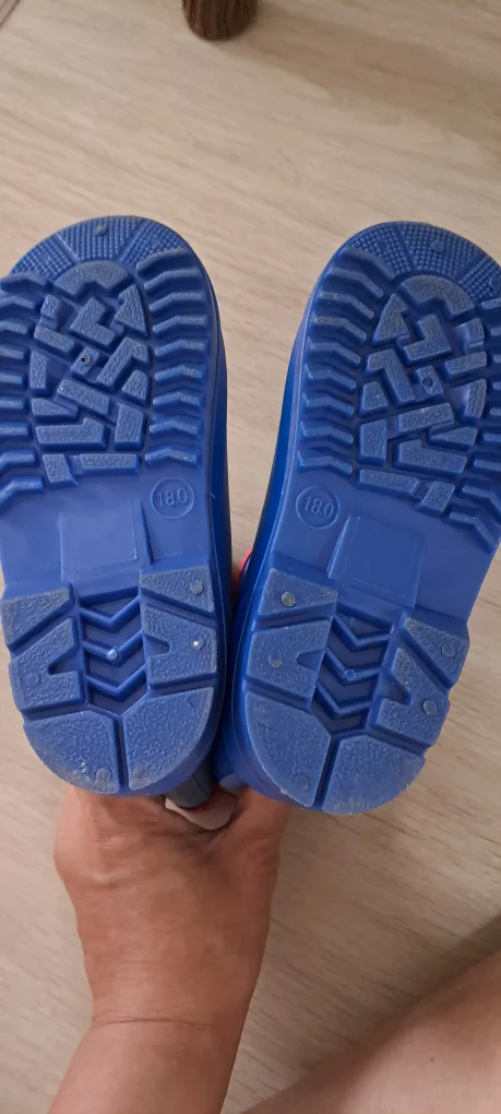 마블 스파이더맨 아동 레인부츠 180