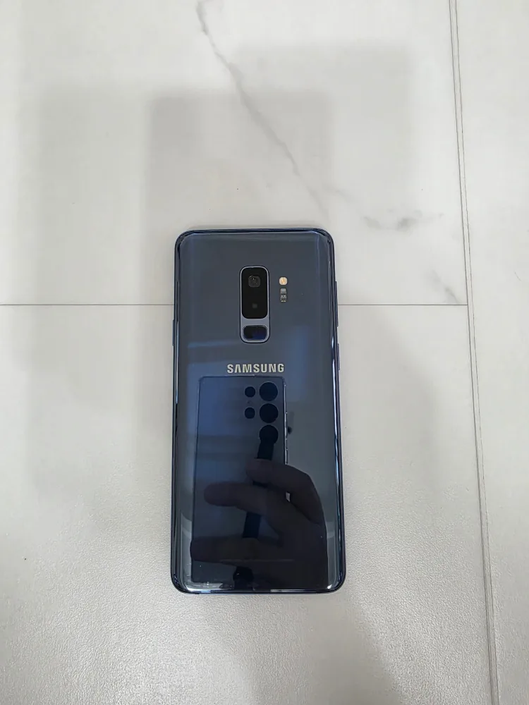 중고 갤럭시 S9+ 블루색상