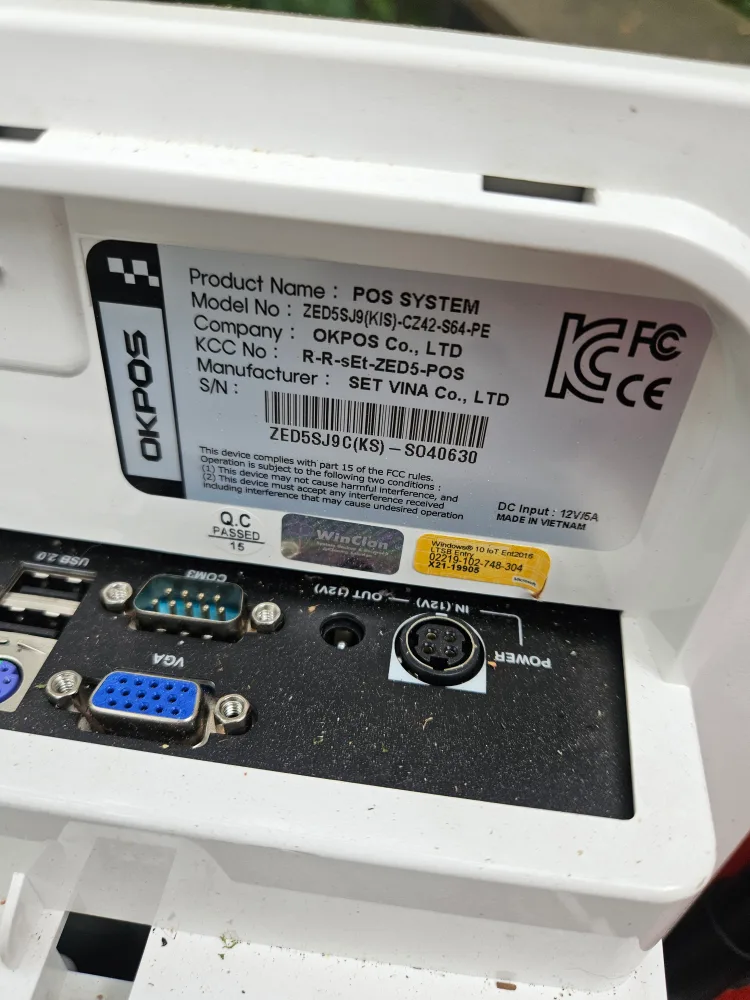중고 포스기 OKPOS ZED5SJ9 POS 시스템