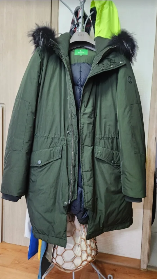 헤지스골프 야상 패딩 105사이즈 판매합니다