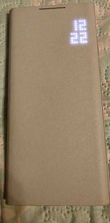 갤럭시S22울트라 삼성정품 스마트 LED 뷰커버 케이스(라이트그레이)