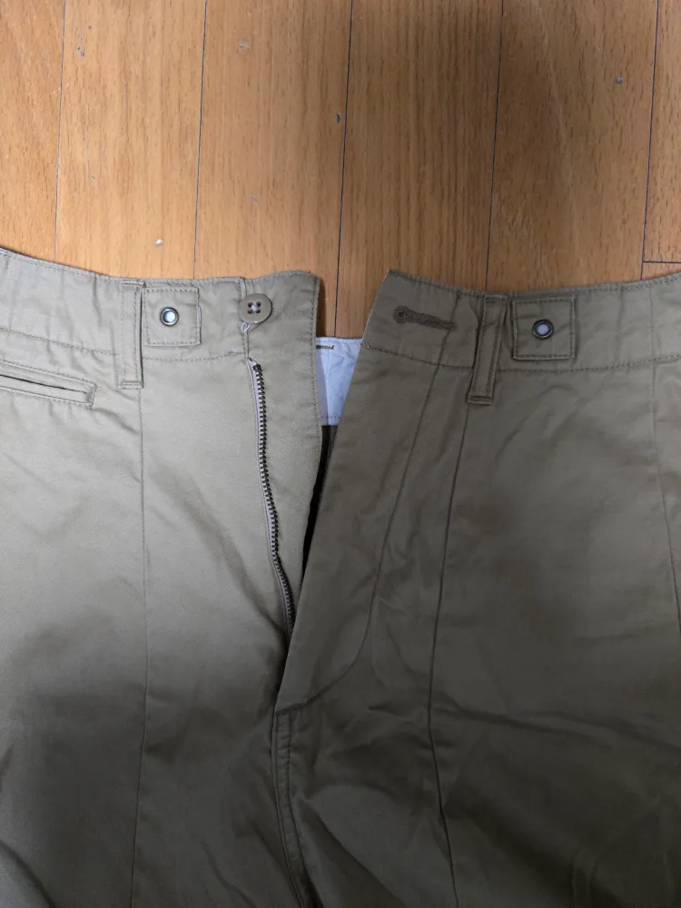 니들스 HD 와이드 팬츠 베이지