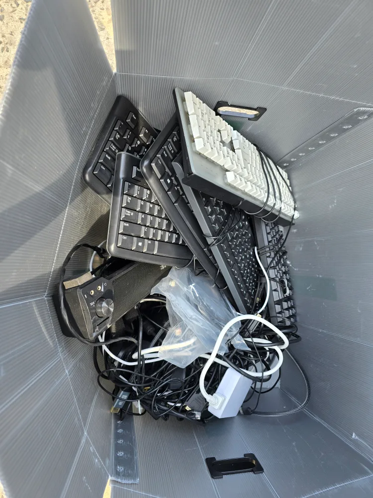 중고키보드  모니터