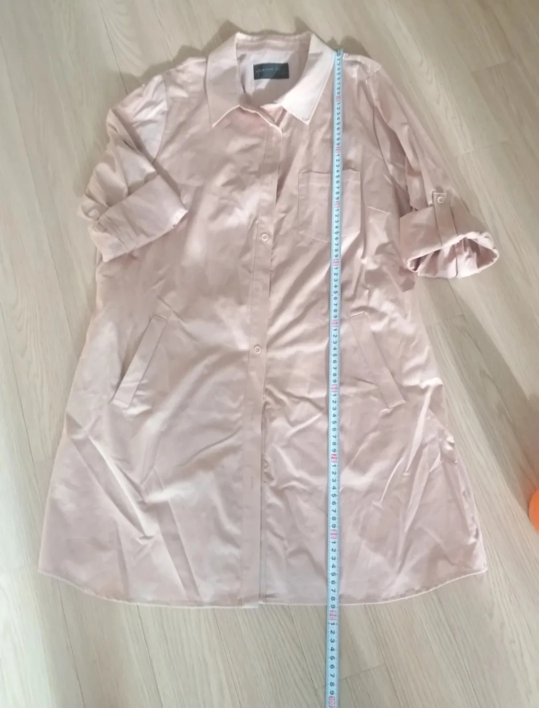 롱남방새옷 카키가디건 부라우스중고