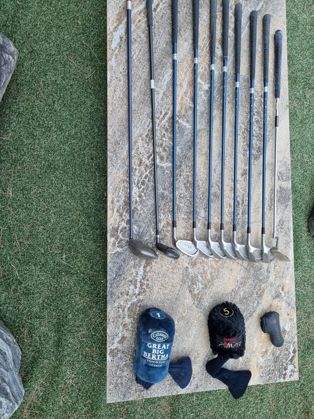 ️ 🏌️‍♂️골프 입문자용 중고 풀세트 팔아요!⛳  (캘러웨이·미즈노·오디세이 포함 풀세트, VOLVO 골프백포함)