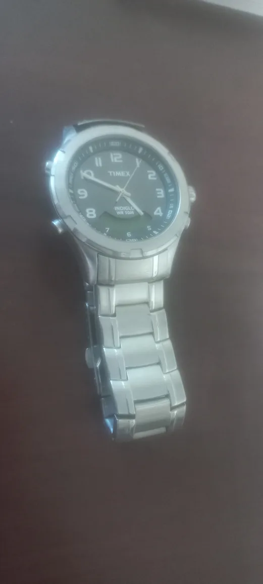 티맥스 남성 메탈시계 중고