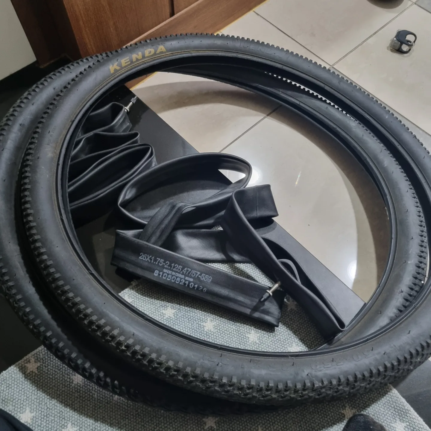 자전거 타이어 26인치 켄다 중고