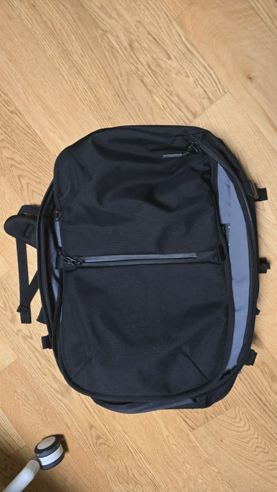 중고 Aer 트래블팩3 블랙 백팩 (라지 사이즈)