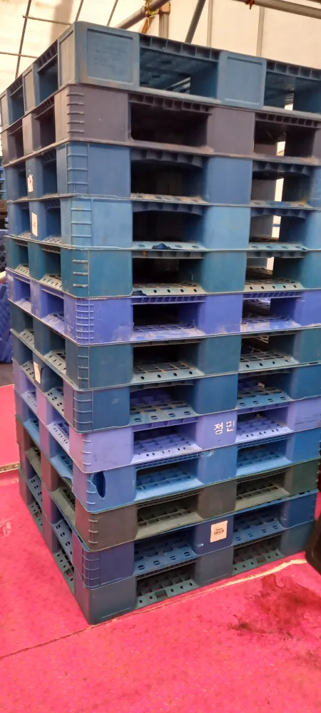 파레트 플라스틱 빠레트 : 1100*1100*150