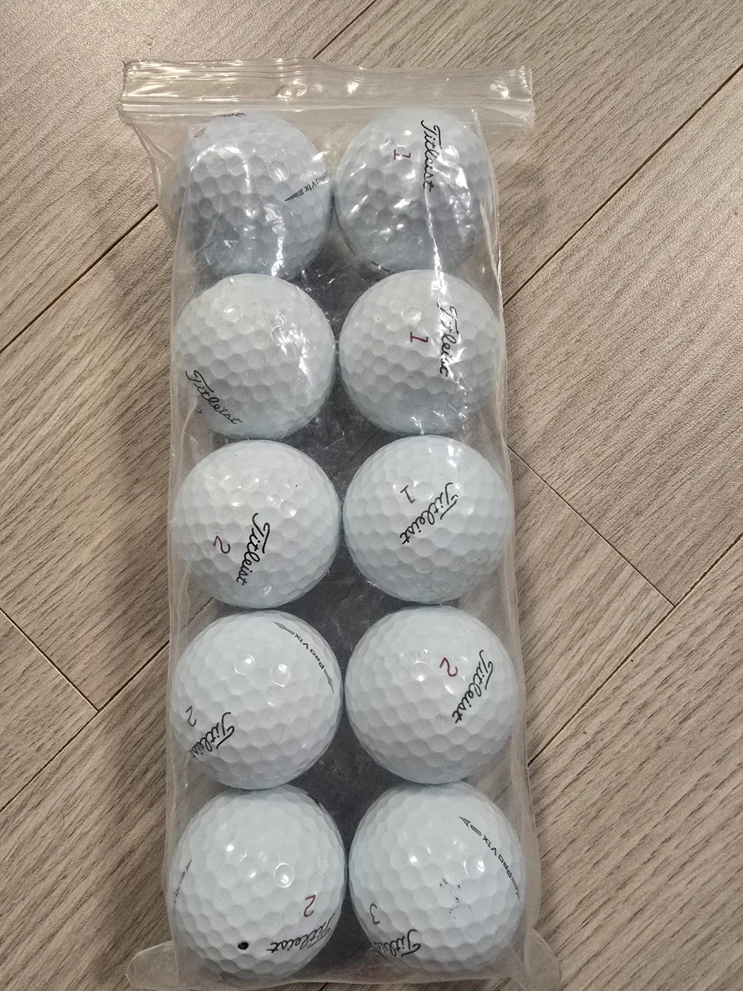 중고 골프공 모음