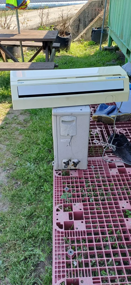 중고에어컨  판매  수리 냉매주입  합니다 