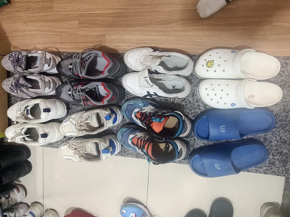 중고 운동화 팝니다(개별 상이)(가격인하)