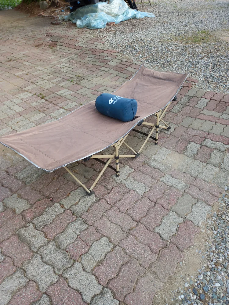 JOACAMP 접이식 침대+침낭