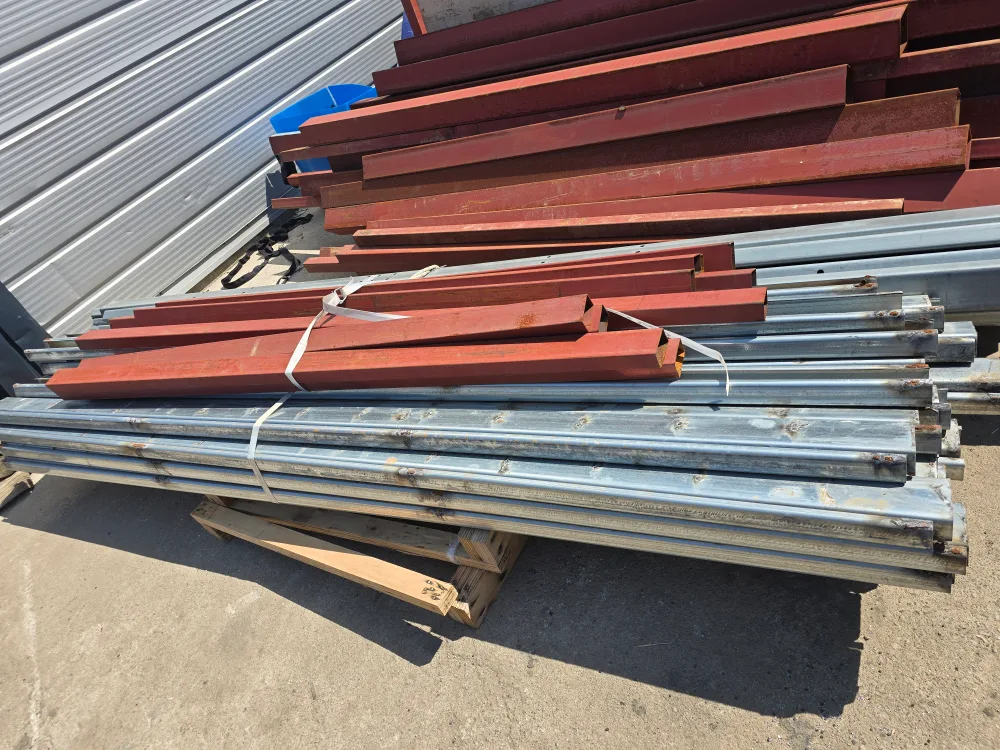 중고 사각 파이프, c형강