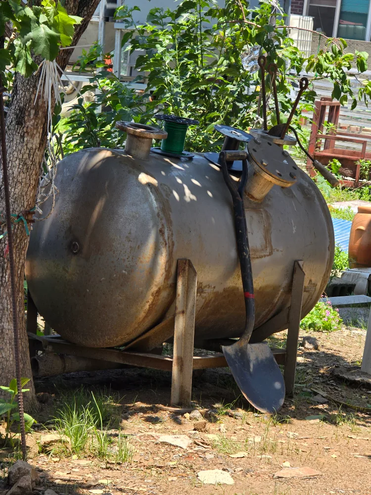 중고 스텐산업용 탱크