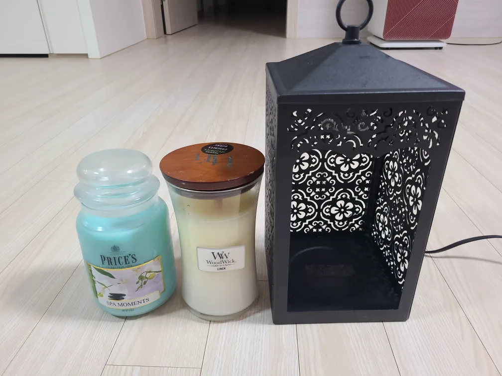 (중고) 캔들 워머, 캔들2종 나눔합니다