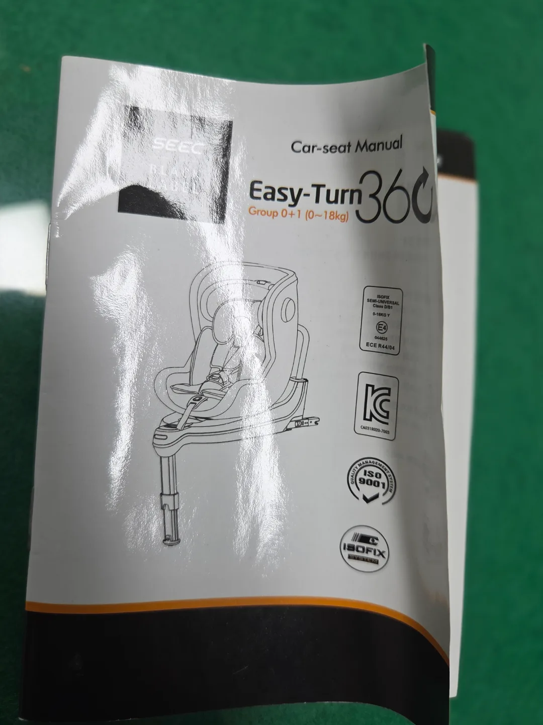 씨크(seec) 이지턴 360 블랙라벨 카시트 판매